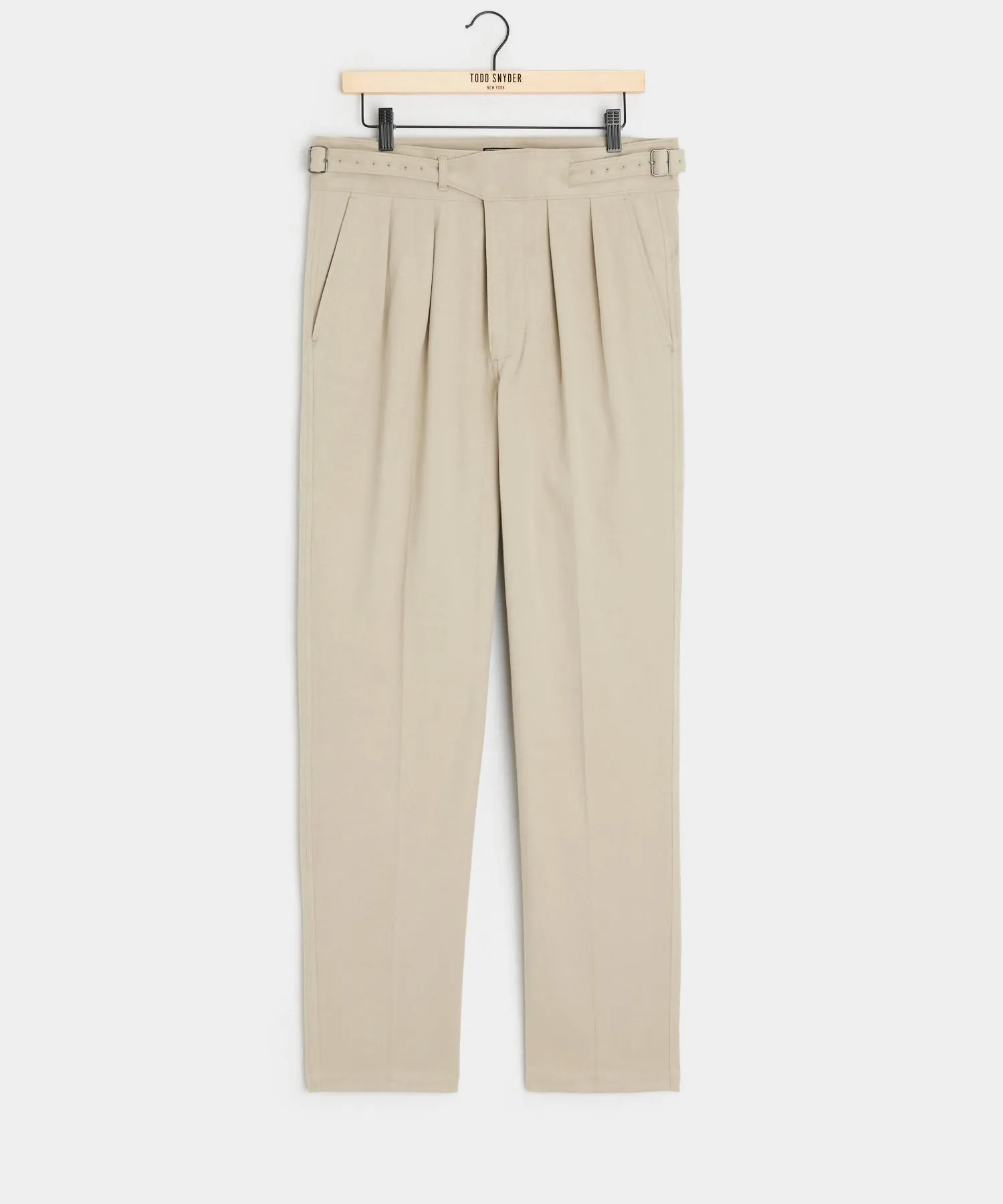 Italian Brushed Cotton Gurkha Trouser