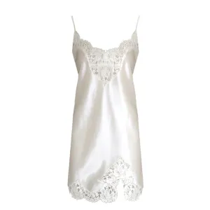 Ivory Silk Slip