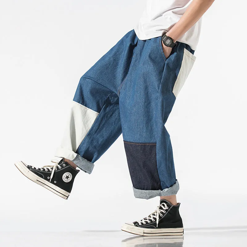 Jackson Patchwork Denim Pants