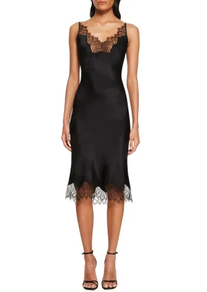 Jacquard Cymatics Dress - Black