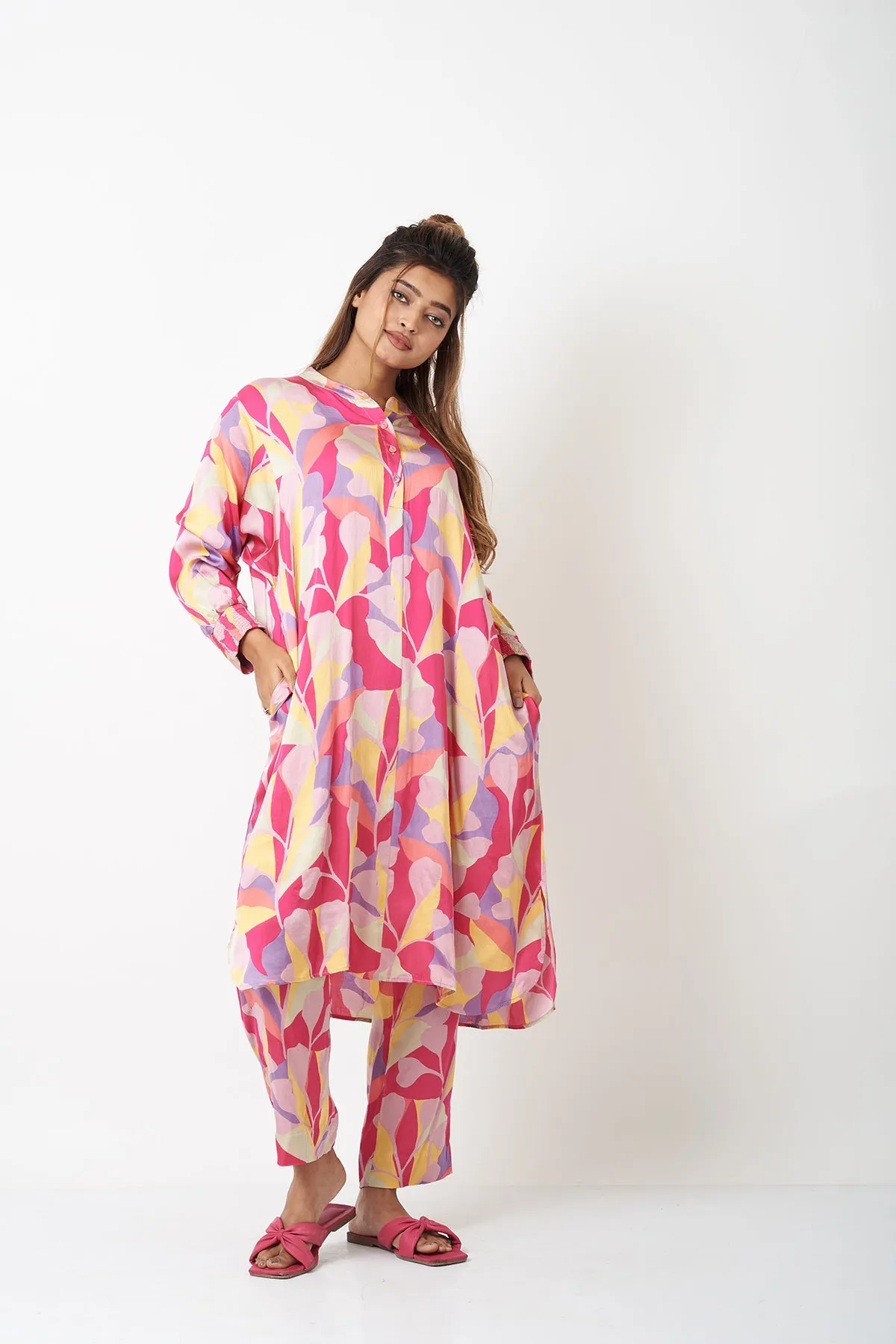 JAHAAN CO-ORD SET - MULTICOLOUR