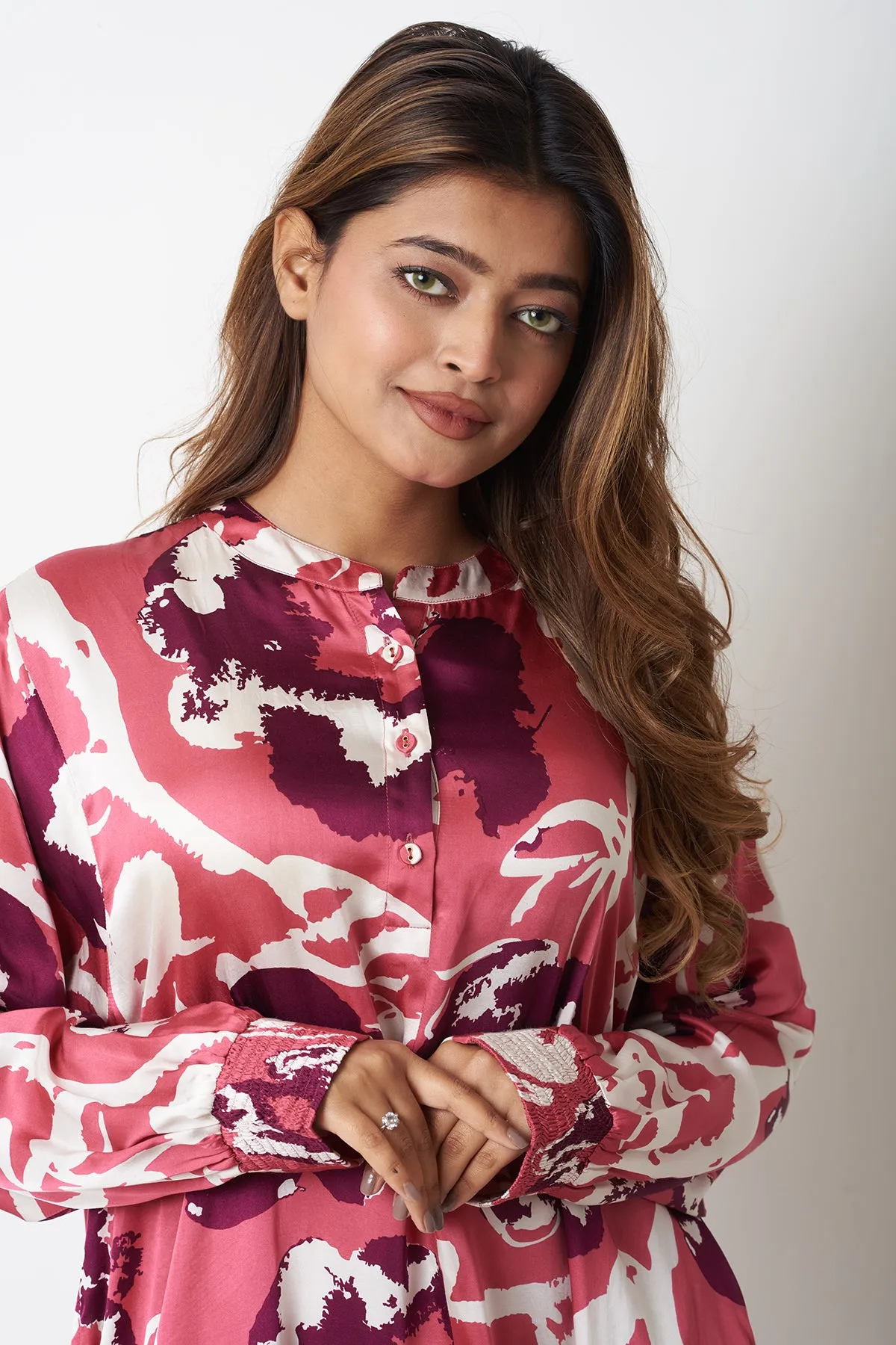 JAHAAN CO-ORD SET - PINK