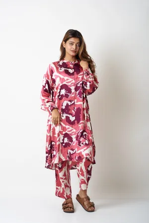 JAHAAN CO-ORD SET - PINK