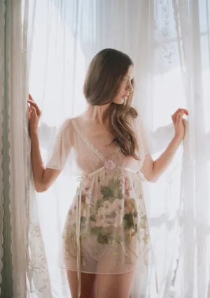 Jardin  Set | Chemise   Tanga