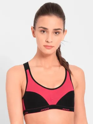 Jockey Ruby Racer Back Padded Active Bra #1378