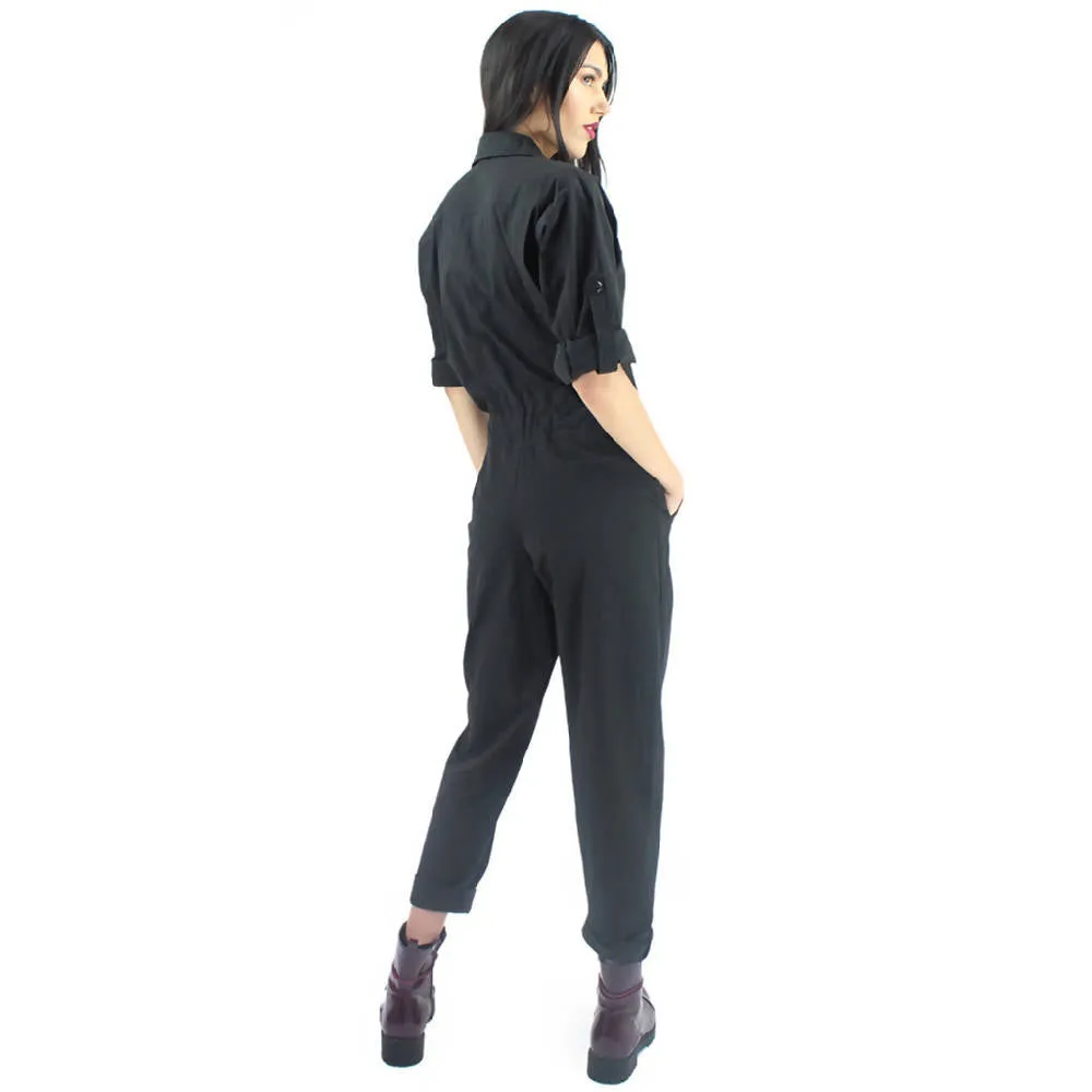 Jumpsuit Black - Nylon