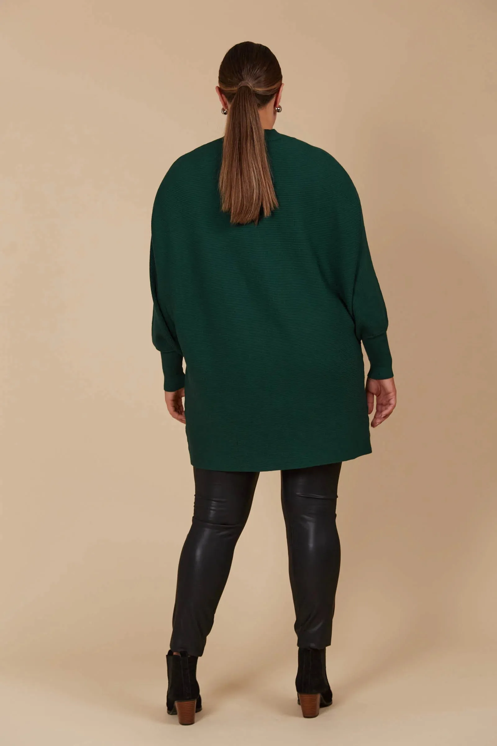 Juno Relaxed Jumper - Pine