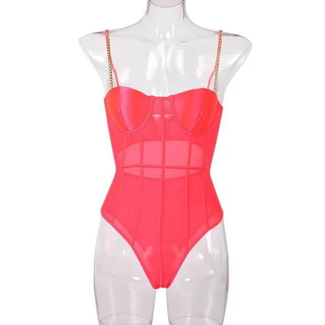 Kaylee Chain Bodysuit