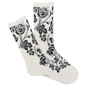 K.Bell Women's Wall Flower Ankle Crew