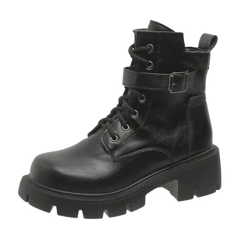 Khristina | Stylish Combat Boots