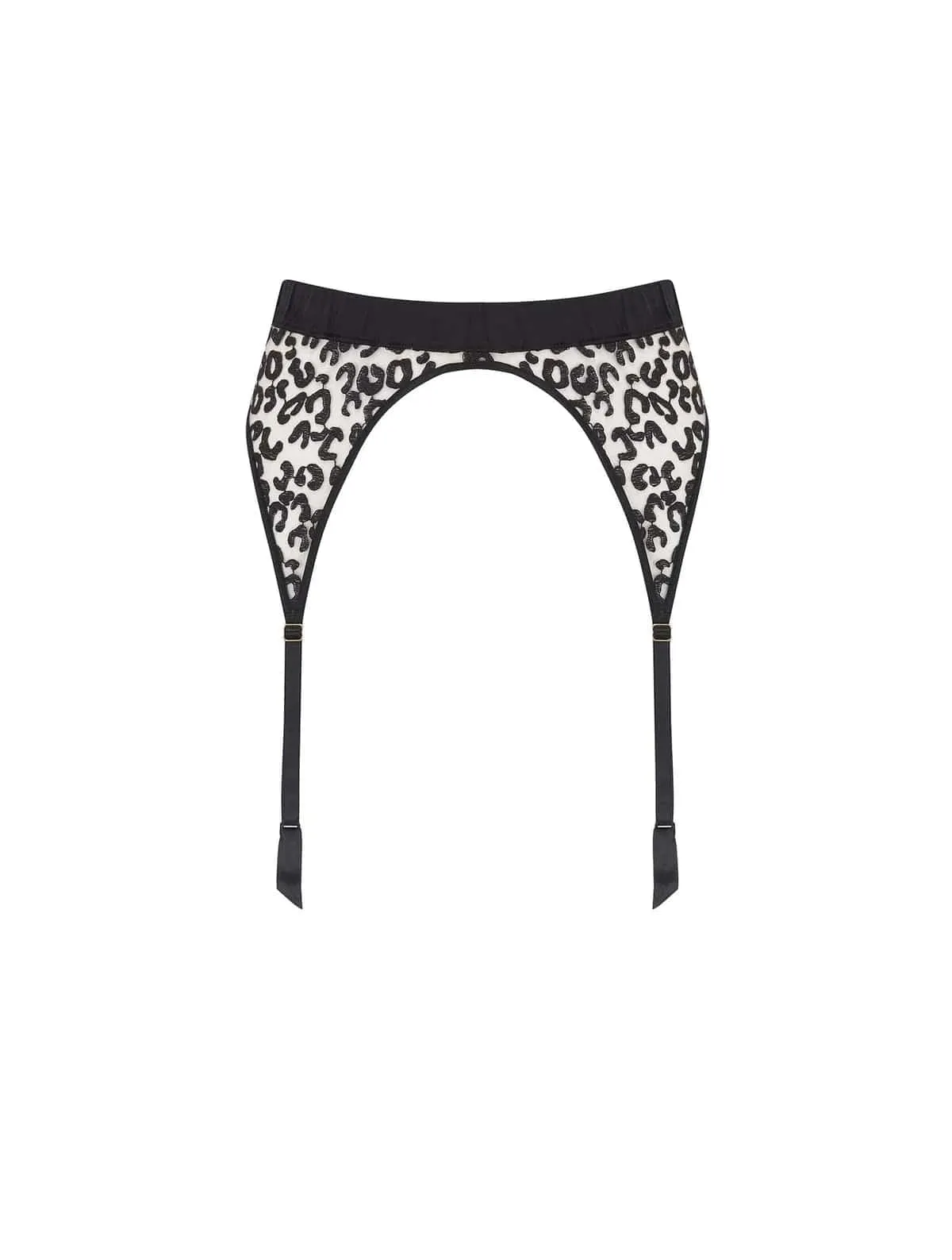 Kittie Suspender Belt - Black