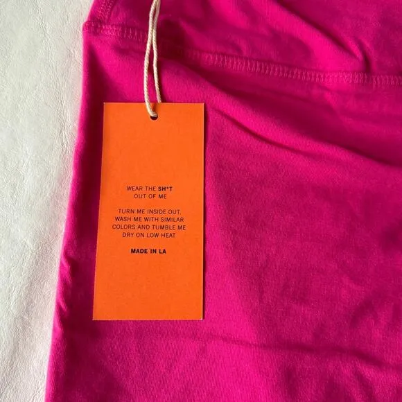La Detresse Pink Bike Shorts Size M