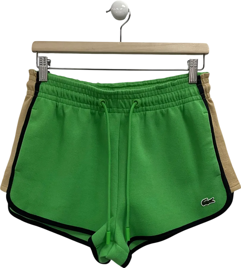 Lacoste Green Tracksuit Shorts UK 8
