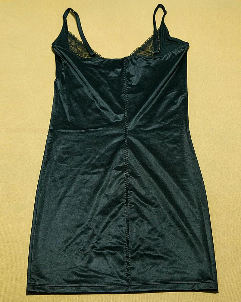 Ladies Black Silk Stretchable Slimming Secret Shapewear - 2100001