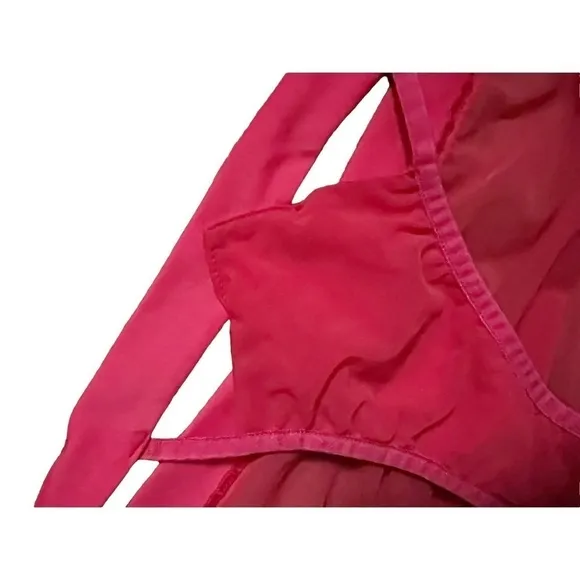 LASCIVIOUS Lingerie Red Cutout Bra and Panty Set 34B