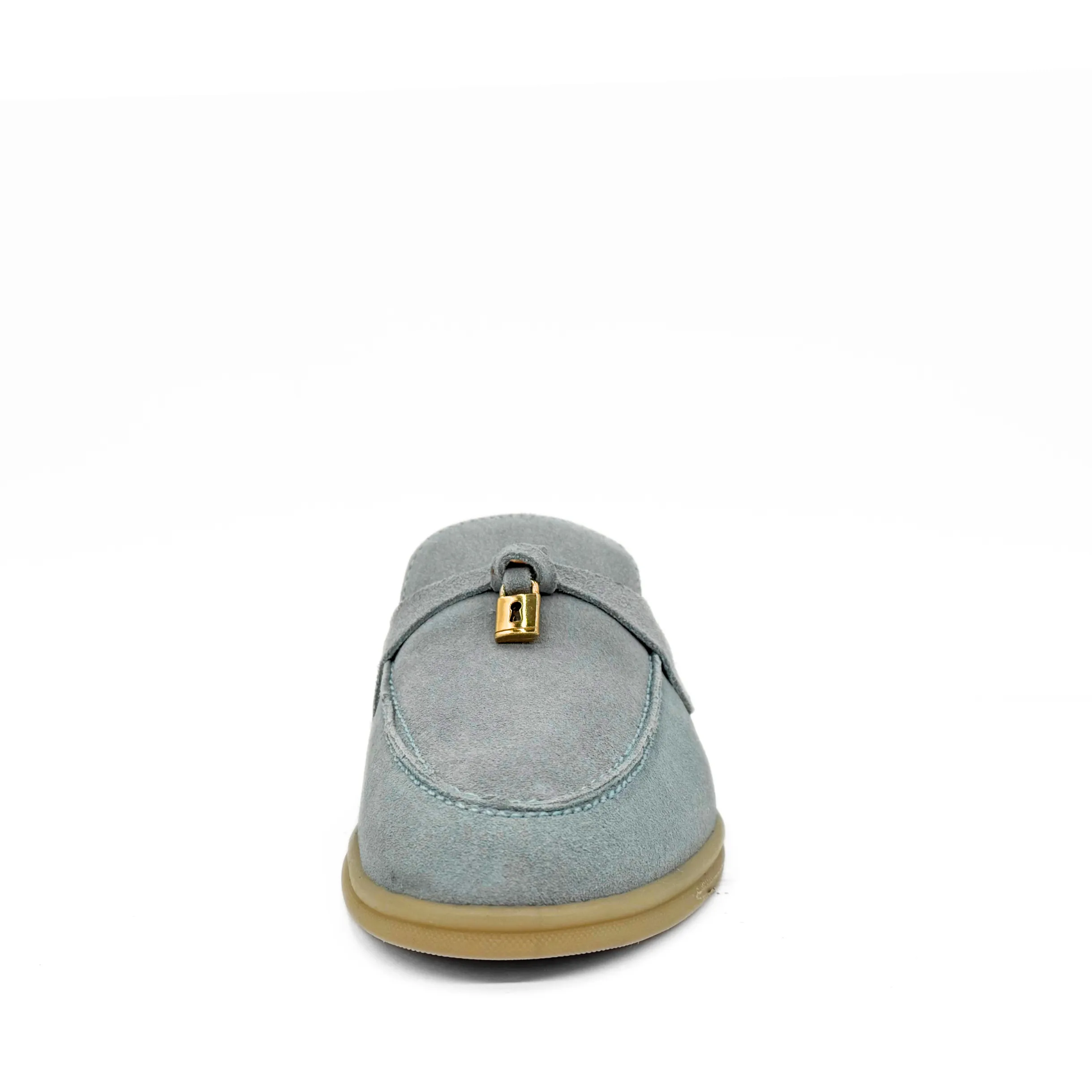 Lasso Suede Slip On Loafers