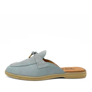 Lasso Suede Slip On Loafers