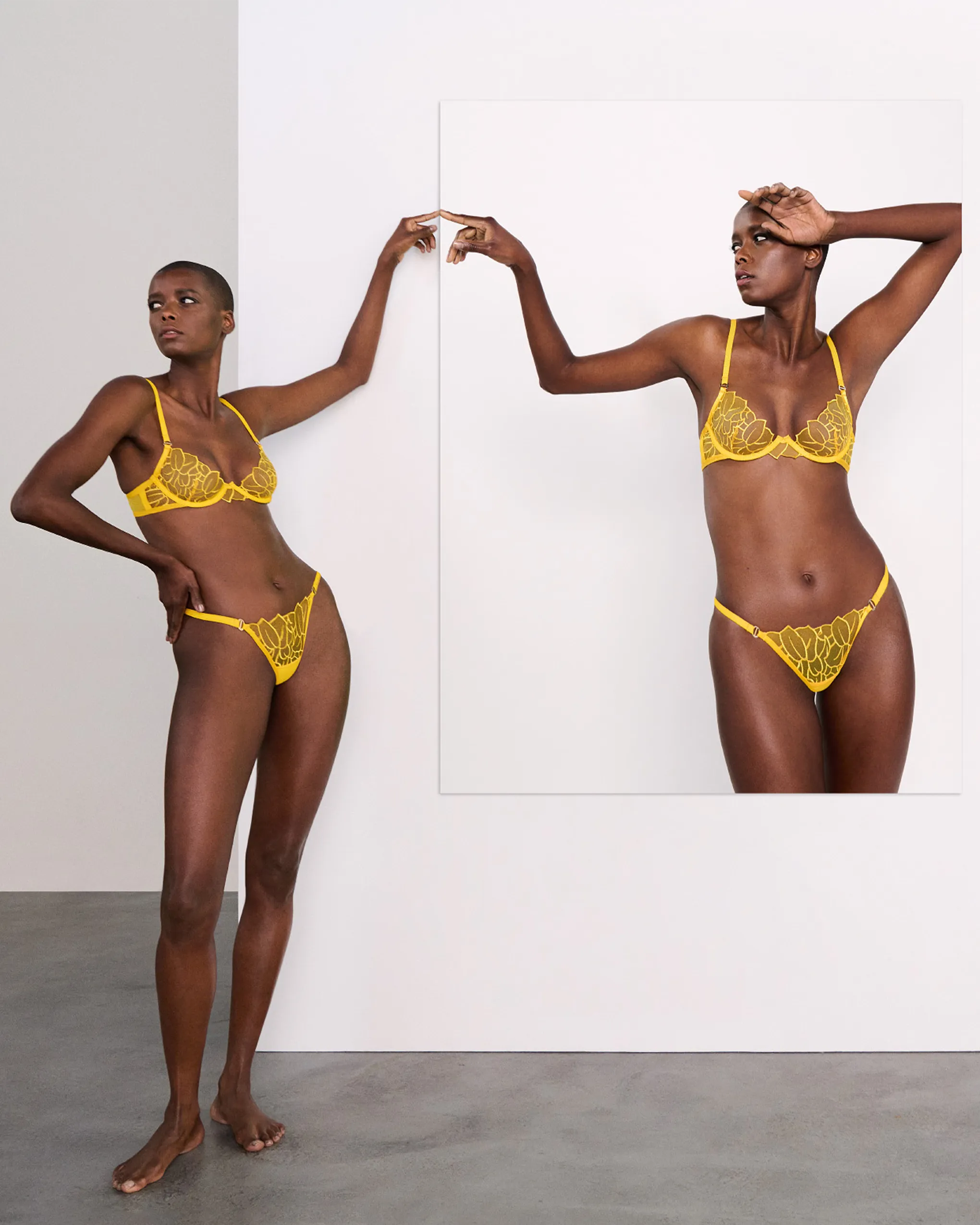 Laurel Wired Bra Gold Fusion