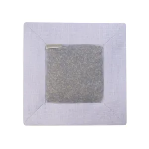 Lavender Square Sachet Purple Linen
