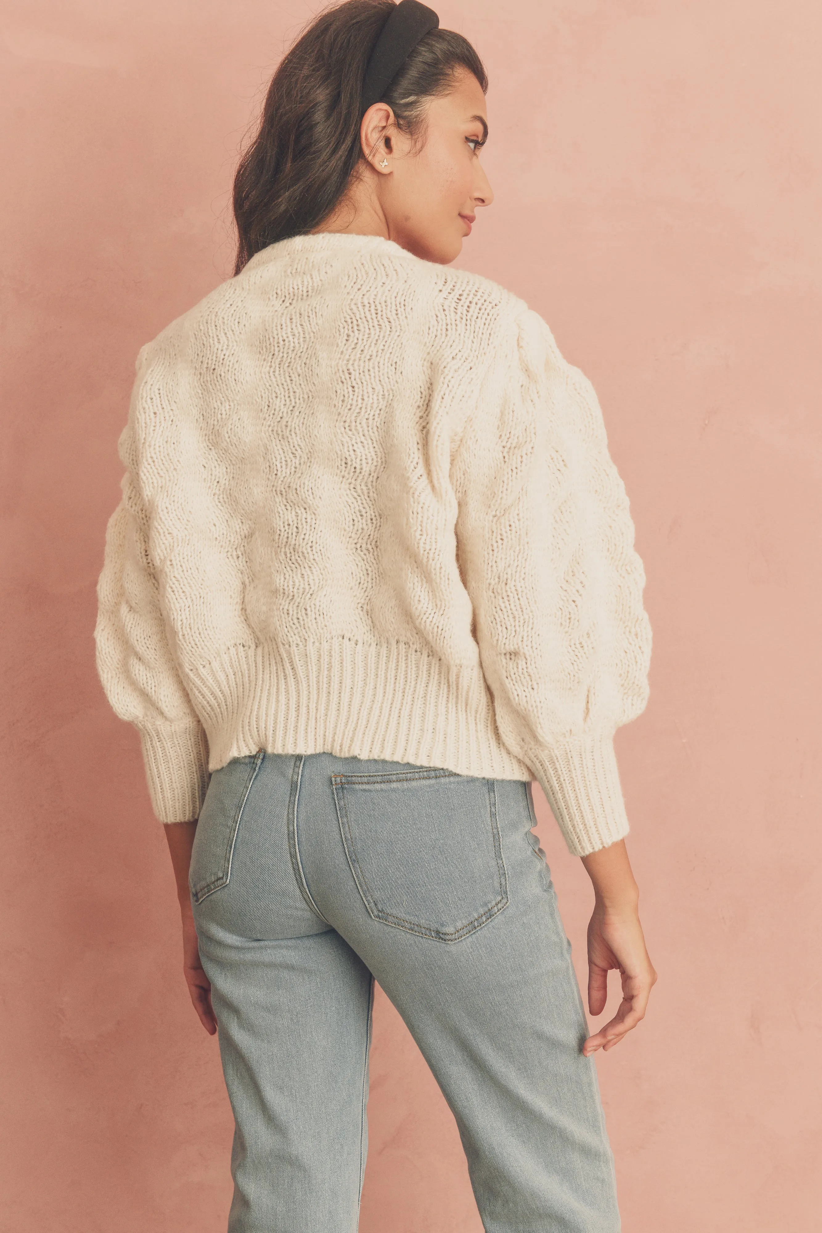 Learning Piano Cardigan