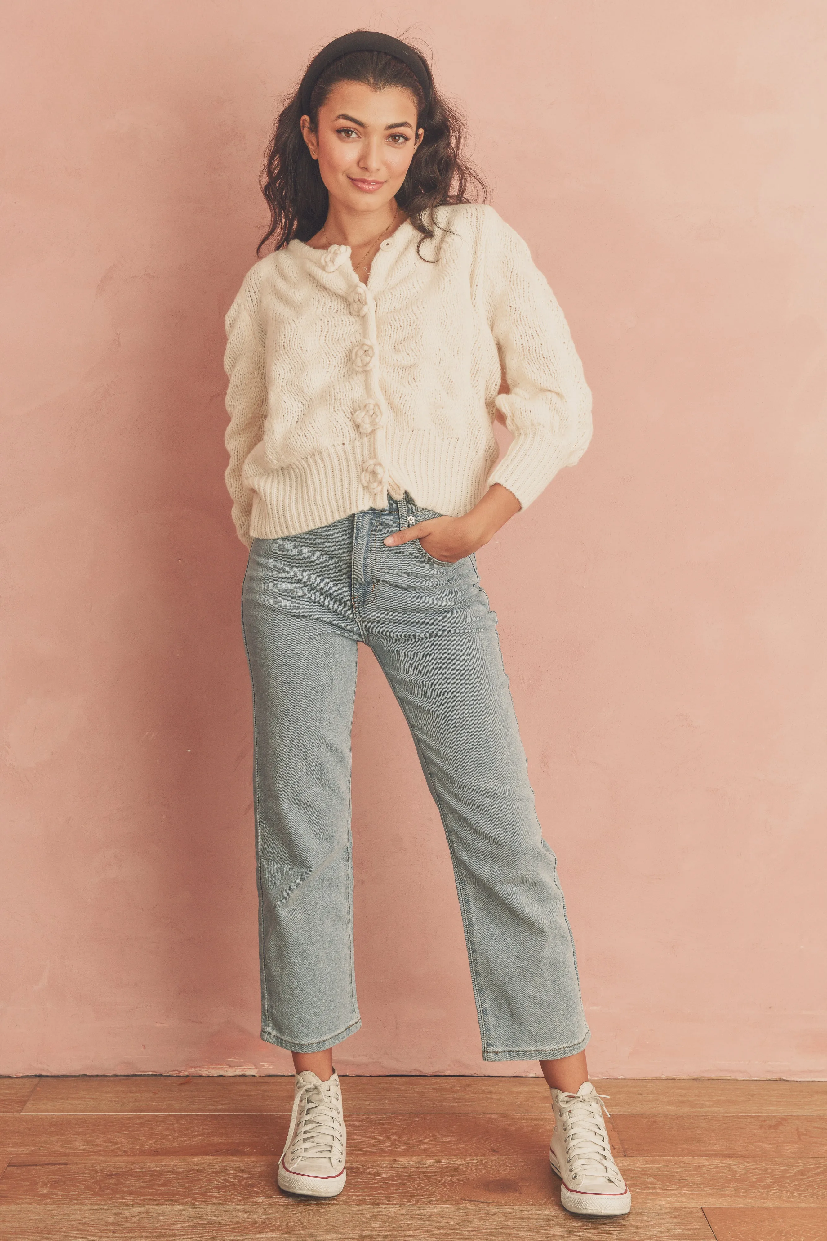 Learning Piano Cardigan