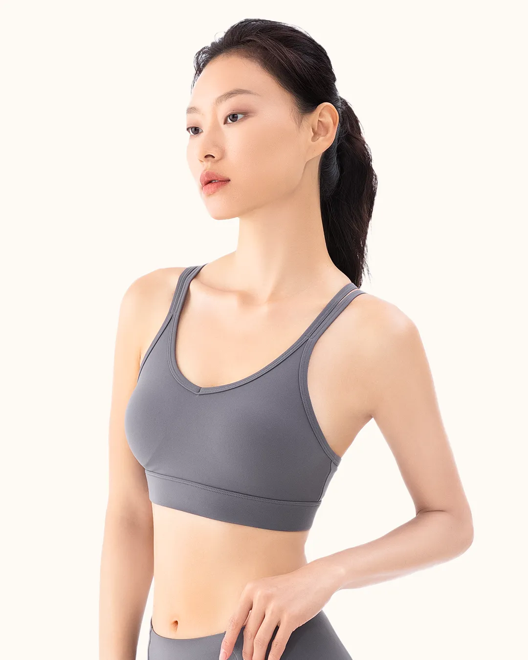 Light Support Criss-Cross Sports Bra