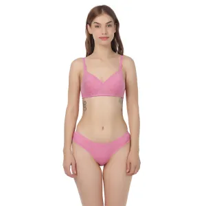 Liigne Padded Everyday Bra Panty Set For Women