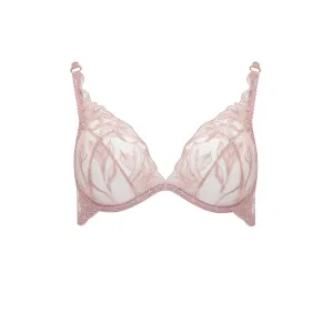Lilian Plunge Bra - Dusty Rose
