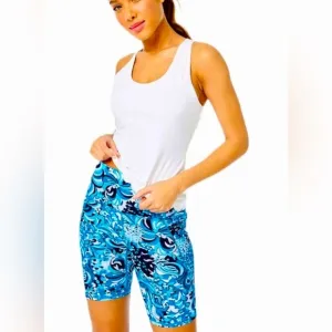 LILLY PULITZER UPF 50 South Beach High Risen Bike Shorts