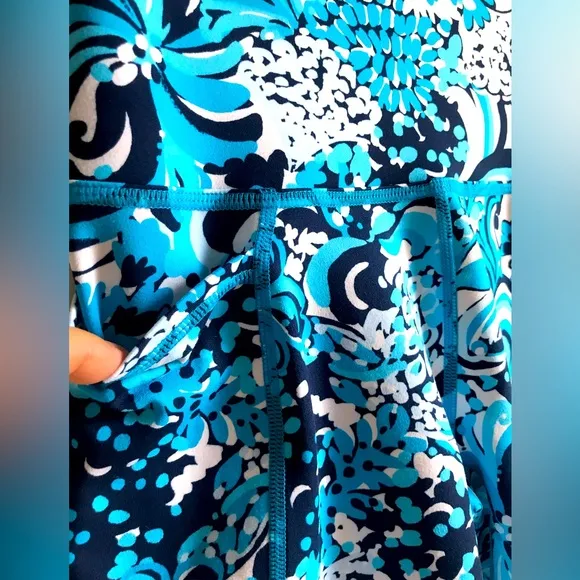 LILLY PULITZER UPF 50 South Beach High Risen Bike Shorts