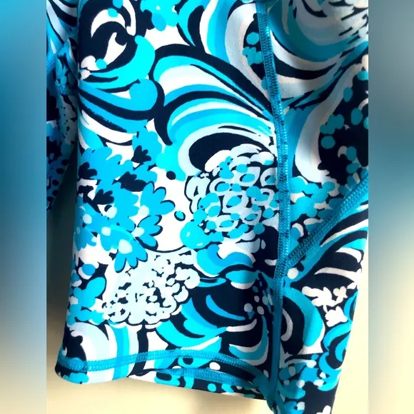 LILLY PULITZER UPF 50 South Beach High Risen Bike Shorts