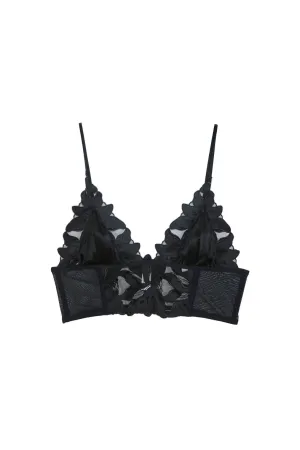 Lily Lace Longline Triangle Bra