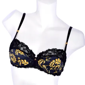 Lise Charmel Underwired Half Cup Bra Black/Gold