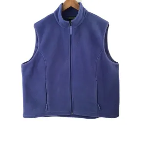 L.L.Bean Polartec Vest Jacket Blue Outdoor Activewear