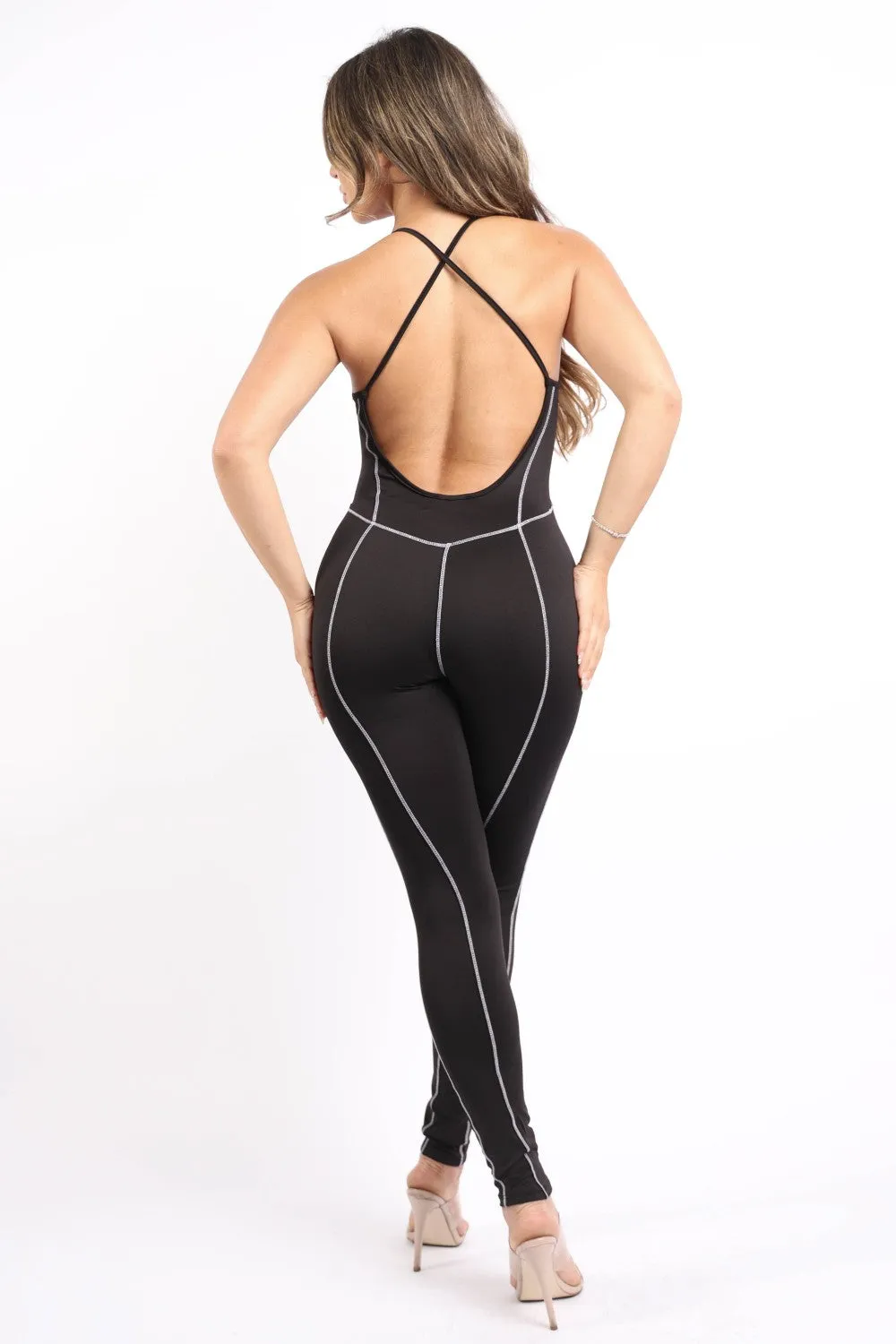 Locked In Line Jumpsuit