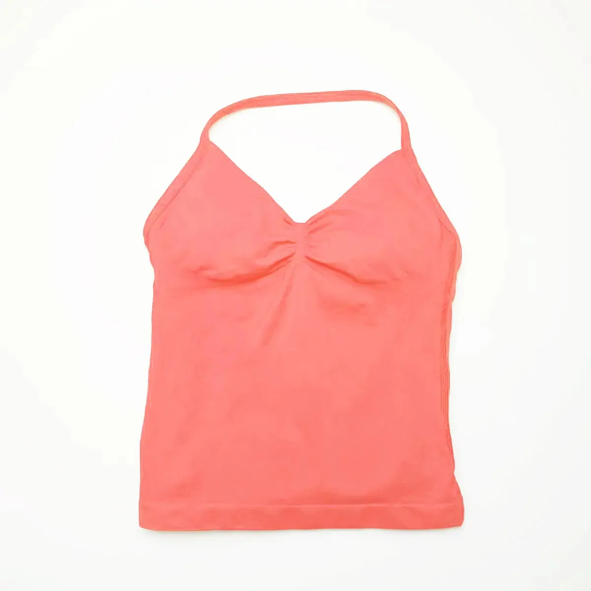 Longline Strappy Sports Tank – Open-Back Yoga & Workout Top