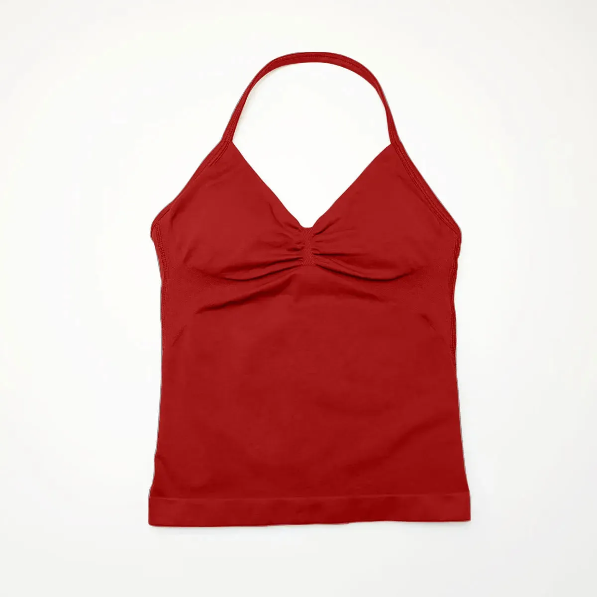 Longline Strappy Sports Tank – Open-Back Yoga & Workout Top