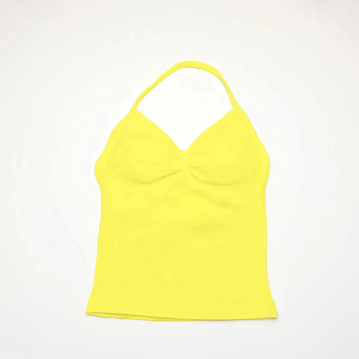 Longline Strappy Sports Tank – Open-Back Yoga & Workout Top