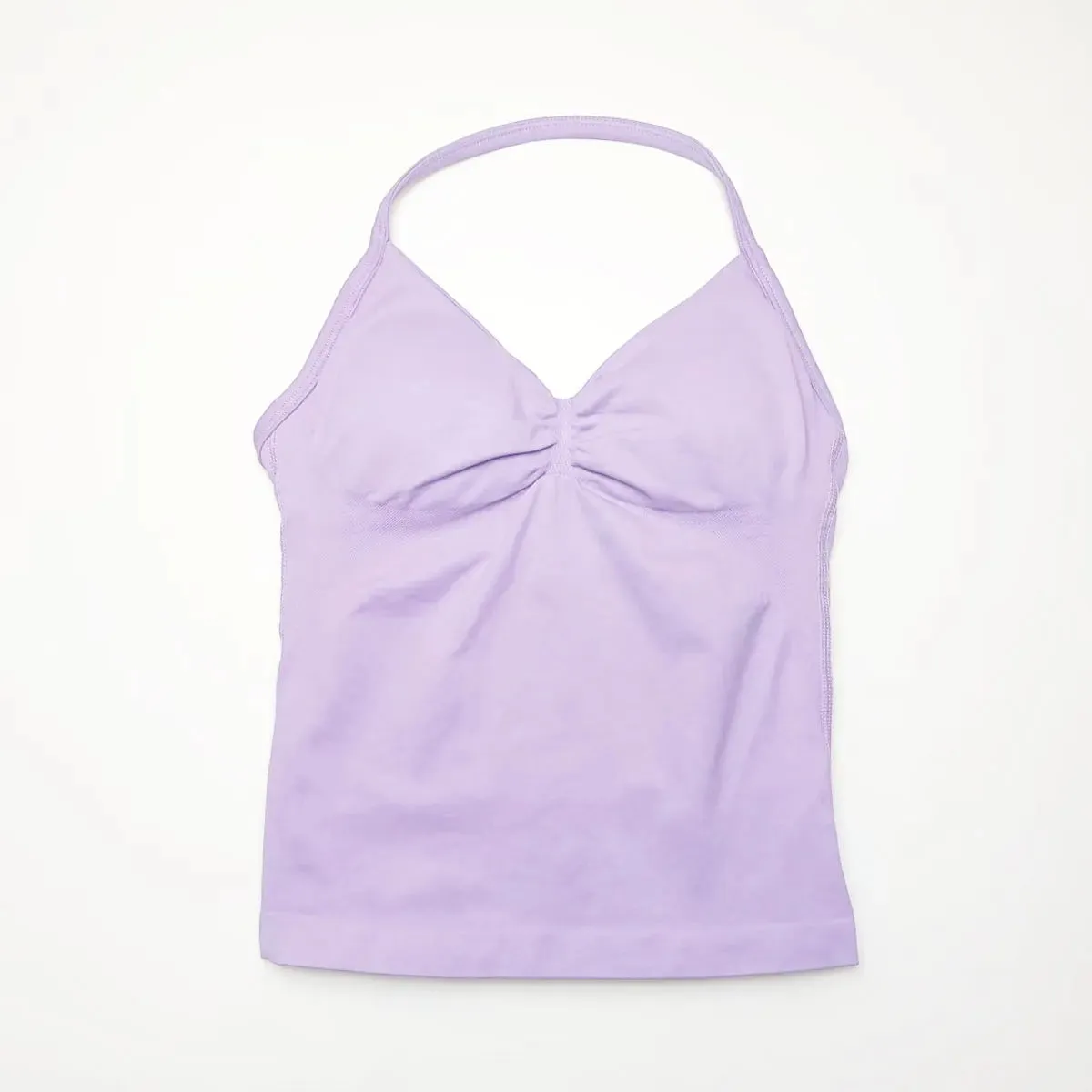 Longline Strappy Sports Tank – Open-Back Yoga & Workout Top