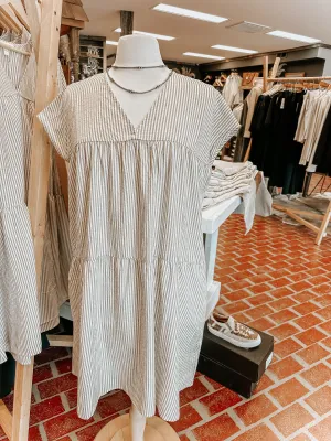 Loose Stripe Dress