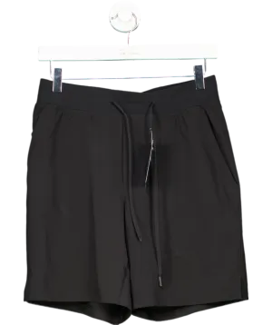 Lululemon Black Zeroed In Linerless Short 7" UK S