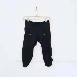 lululemon drawstring ruched crop tight