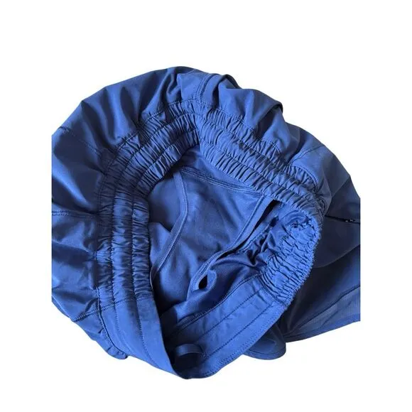 Lululemon Hotty Hot Blue Shorts Low Rise size 6 4” Athletic