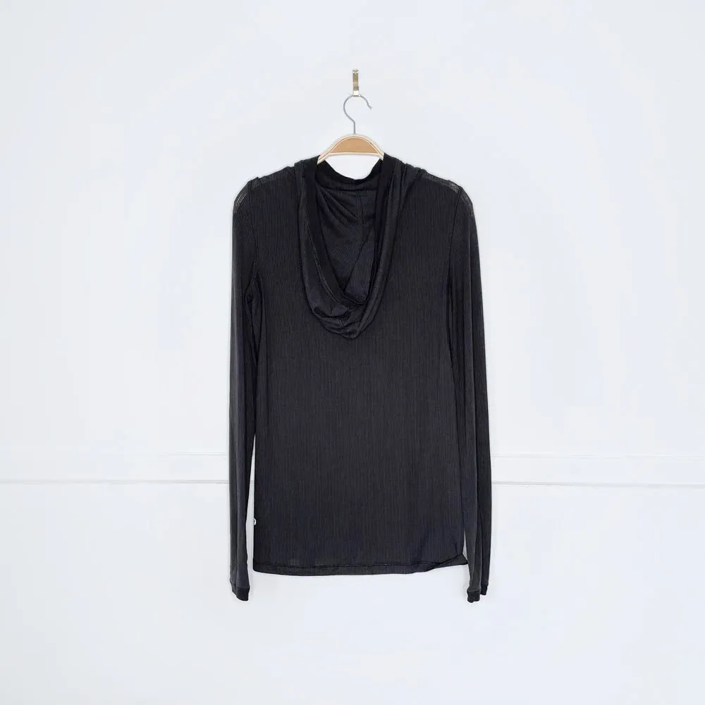 lululemon karmady light ribbed long sleeve hoodie