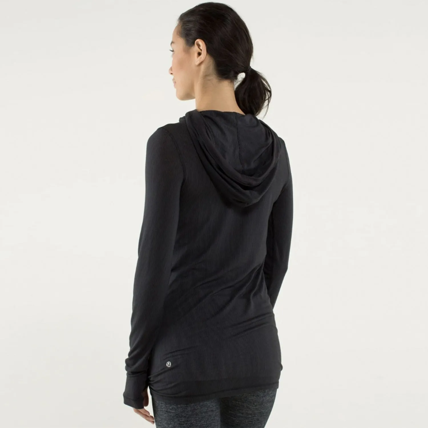 lululemon karmady light ribbed long sleeve hoodie
