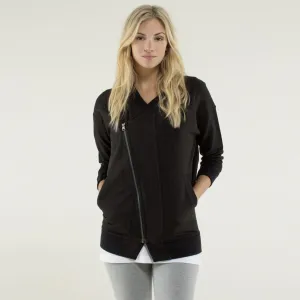 lululemon mula bundle wrap jacket french terry