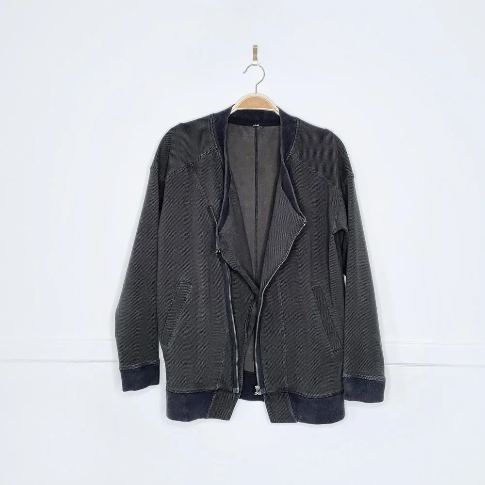 lululemon mula bundle wrap jacket french terry