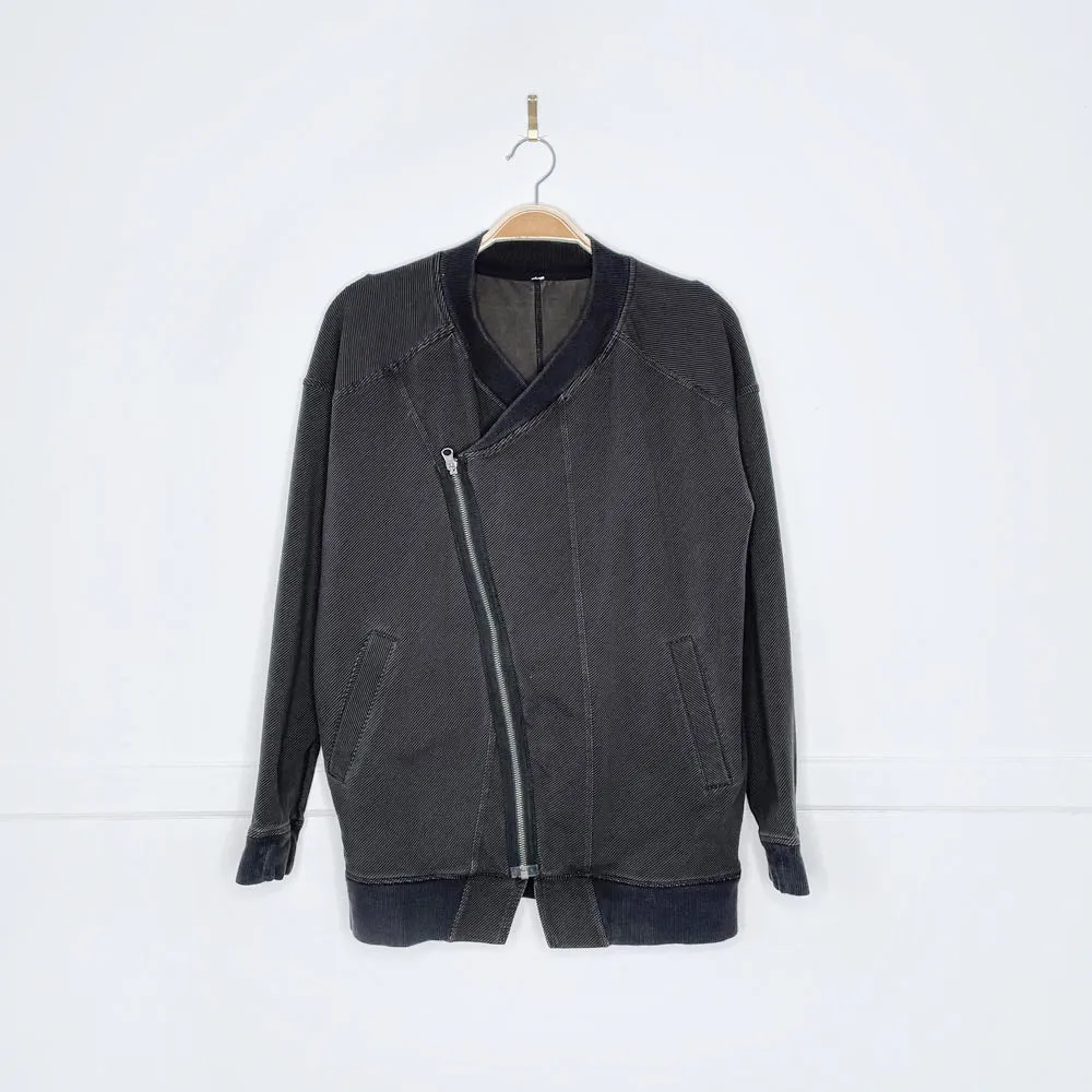 lululemon mula bundle wrap jacket french terry