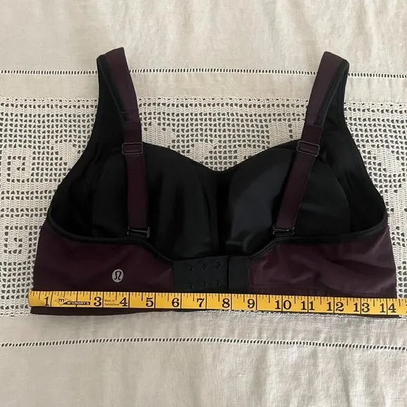 Lululemon Ta Ta Tamer II Plum / Black fits size 8 or 10