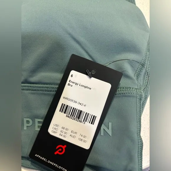 LULULEMON X PELOTON Energy Longline Bra